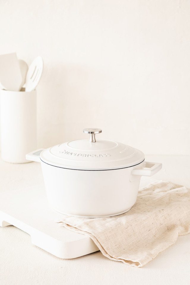 MasterClass gietaluminium braadpan (28 cm) (5L) (lichtgewicht) - paars