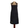 Canvas schort zwart bbq