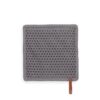 CHEF02102-pannenlap_dots_grijs_1 Pannenlap - siliconen dots - grijs - 20*20 cm