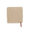 CHEF02104-Pannenlap-dots-beige-(1) Pannanlap - siliconen dot - beige - 20*20 cm