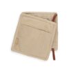 CHEF02104-Pannenlap-dots-beige-(2) CHEF Pannenlap Siliconen dots - Beige 20*20 cm
