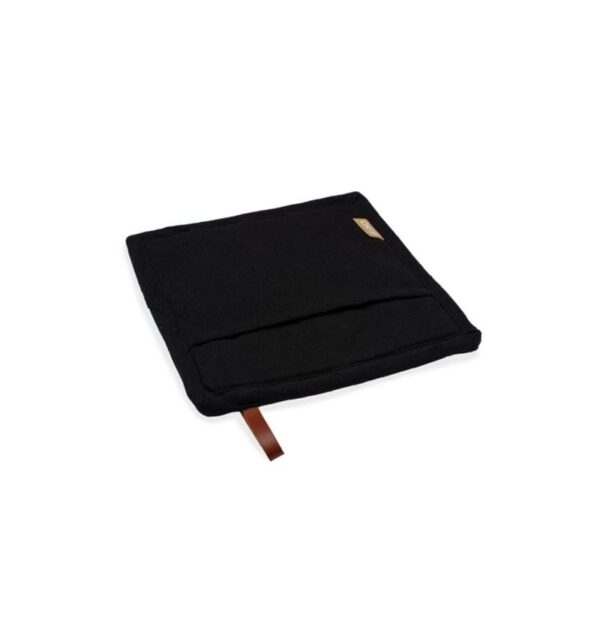 CHEF02301-Pannenlap_dots_zwart_2 CHEF Pannenlap Siliconen dots - Zwart 20*20 cm