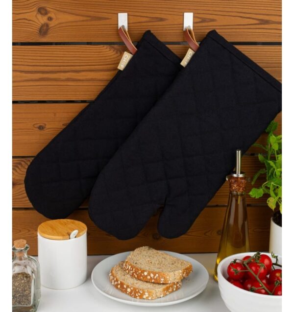 Ovenwant BBQ Zwart sfeer