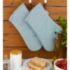 CHEF03103-ovenwant_dots_blauw_4 CHEF Ovenwant Siliconen dots - blauw