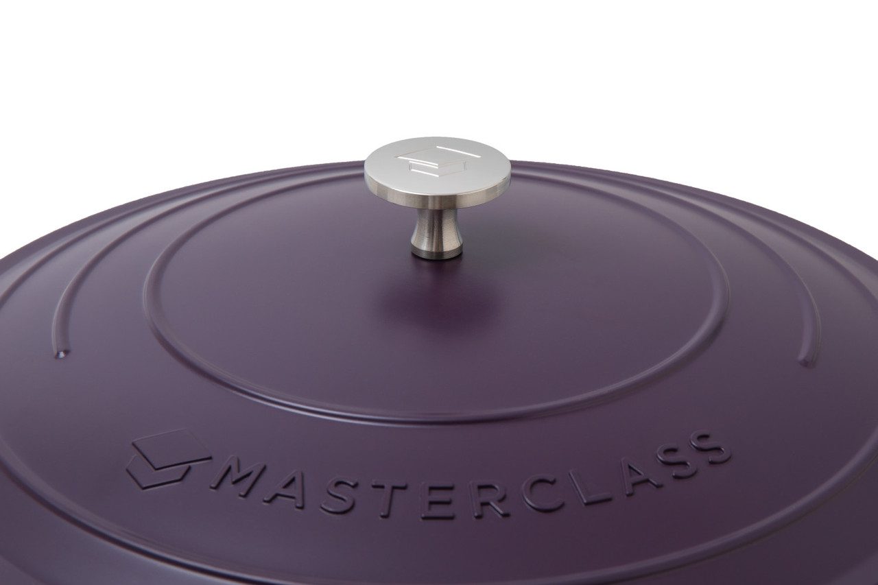 Masterclass Braadpan met Deksel, Groot 5L/28 cm, Lichtgewicht Gegoten Masterclass Braadpan met Deksel, Groot 5L/28 cm, Lichtgewicht Gegoten