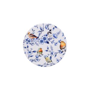 Pannenonderzetter met bosvogels