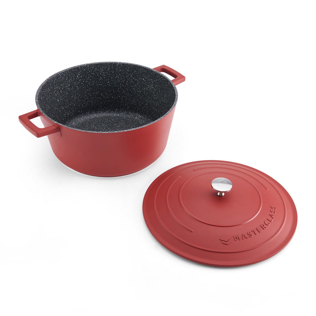 Staub braadpan 30cm rood - Inductie Geschikte Pannen