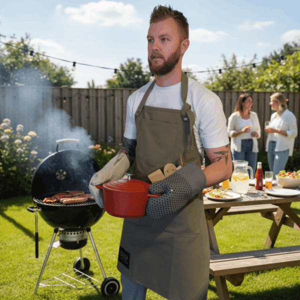 Schort BBQ Oregano CHEF schort Oregano