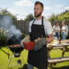 Schort BBQ Zwart CHEF Schort zwart
