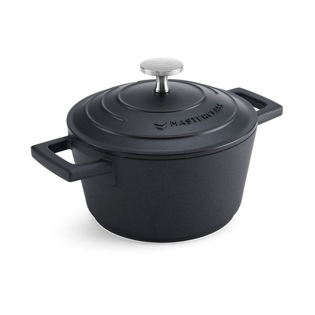 Braadpan, 20 cm, 2.5 L, Gietaluminium, Metallic Blauw - MasterClass